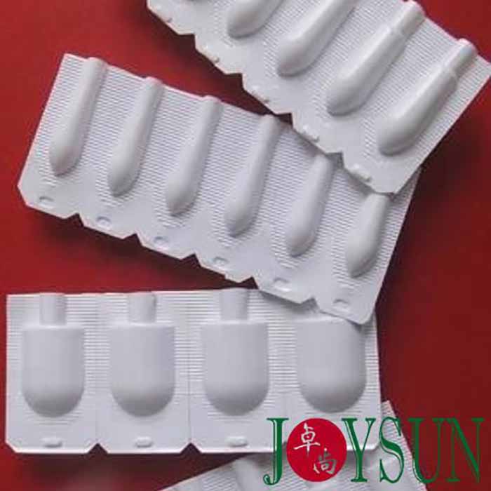 PVC/PE Laminates Plastic Suppositories Molds - China Suppository Film,  Pharmaceutical Suppository Film